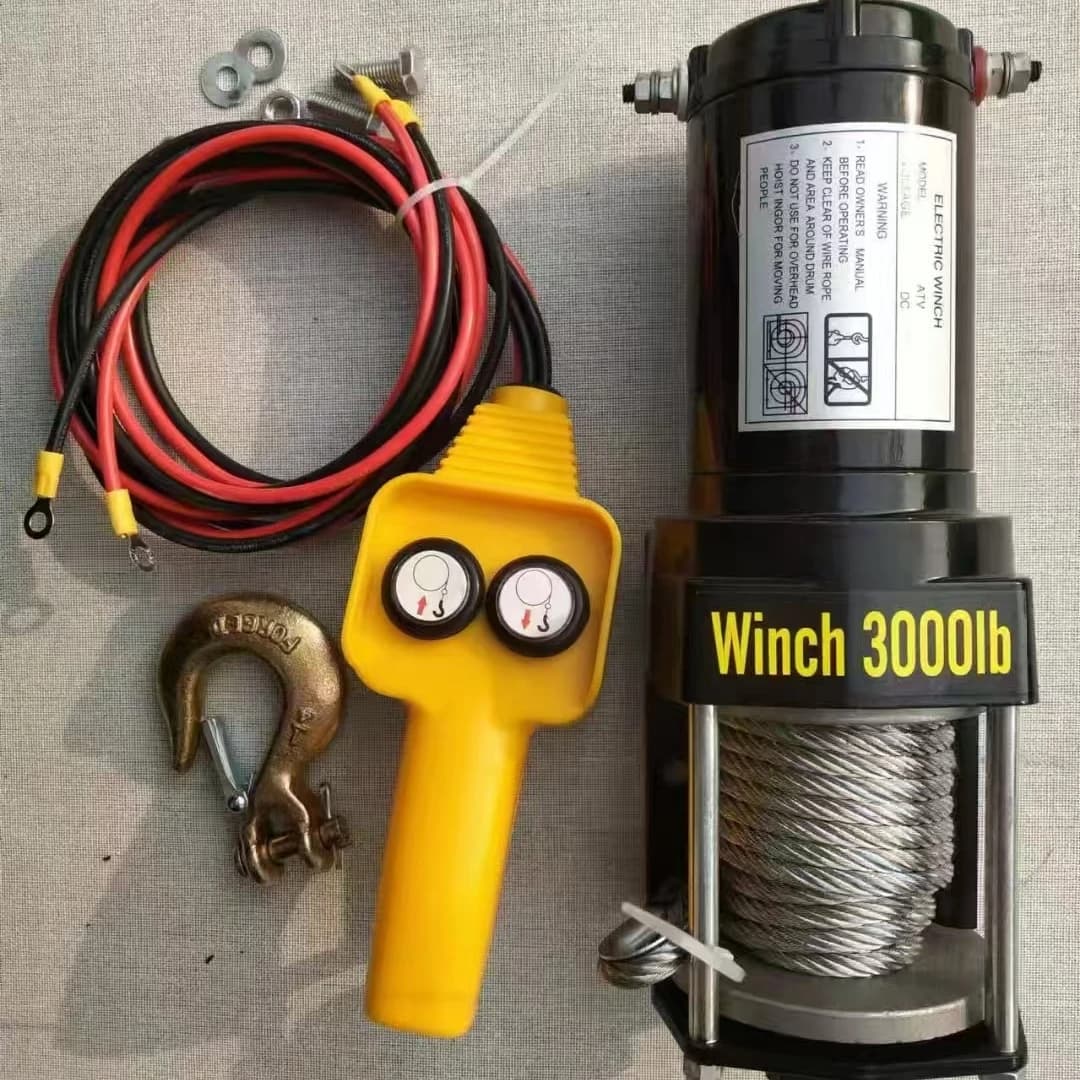 Verricello elettrico Sistema puleggia 220v Ancoraggio Verricello 12v Mini verricello elettrico Barca Kcd