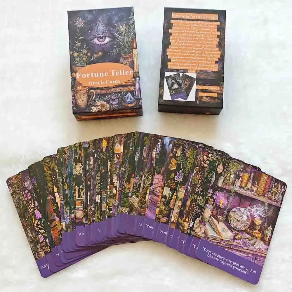 Carte Oracle di Fortune Teller: esplora e rivela il futuro, fornire guida e ispirazione per la vita quotidiana. Carte dei tarocchi Oracle