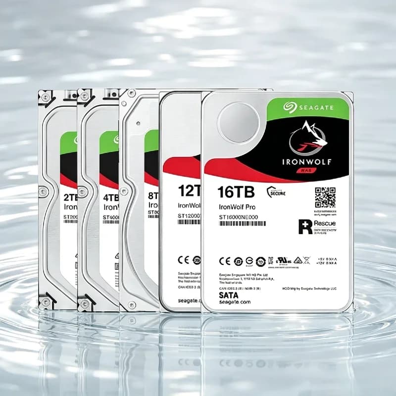 FOR New Seagate IronWolf 7200RPM 6GB/s SATA3 Hard Disk 3.5 Inch Large Storage HDD For NAS Raid Array System