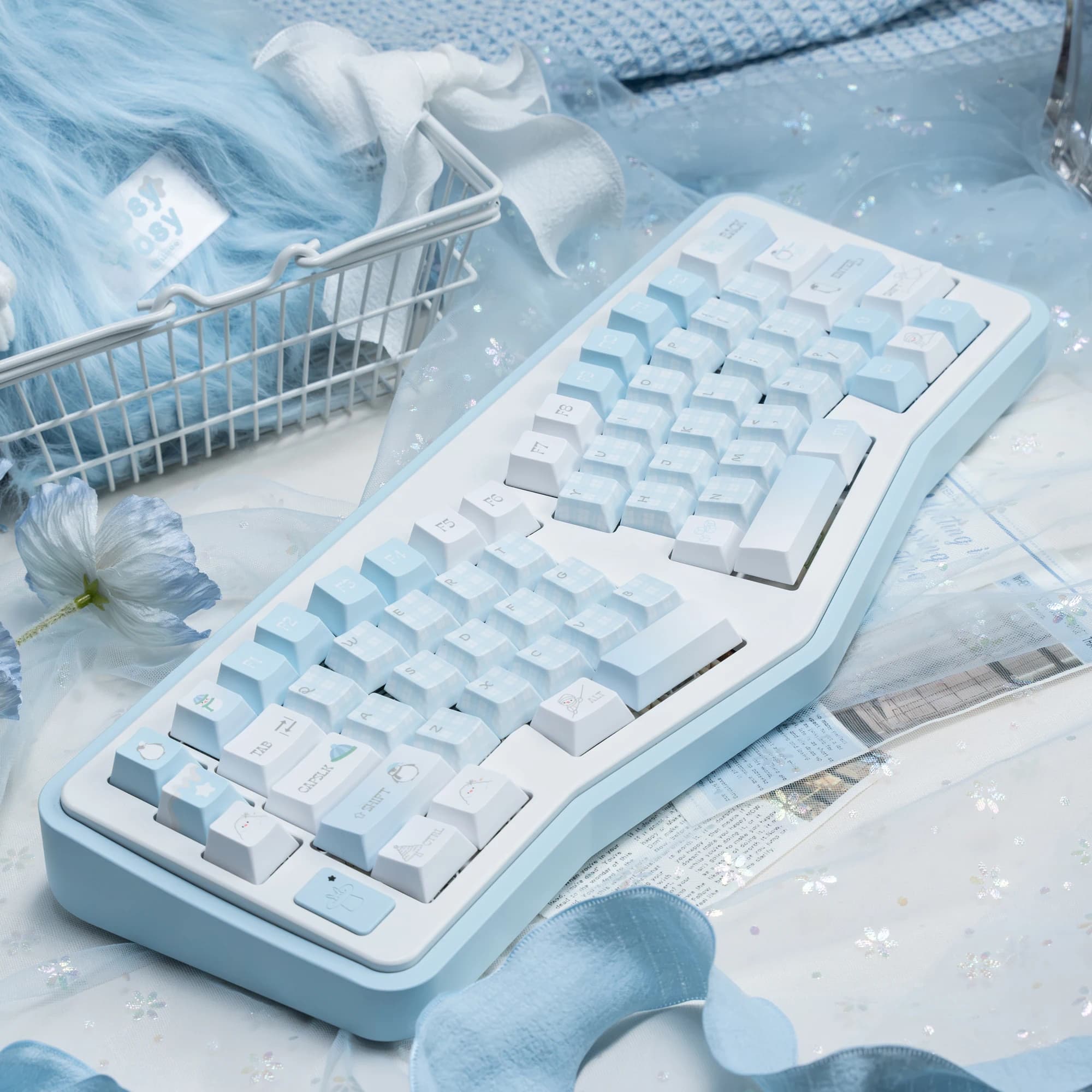 Original keycap of standard height, in PBT with sublimation on five sides, customized for mechanical keyboards.