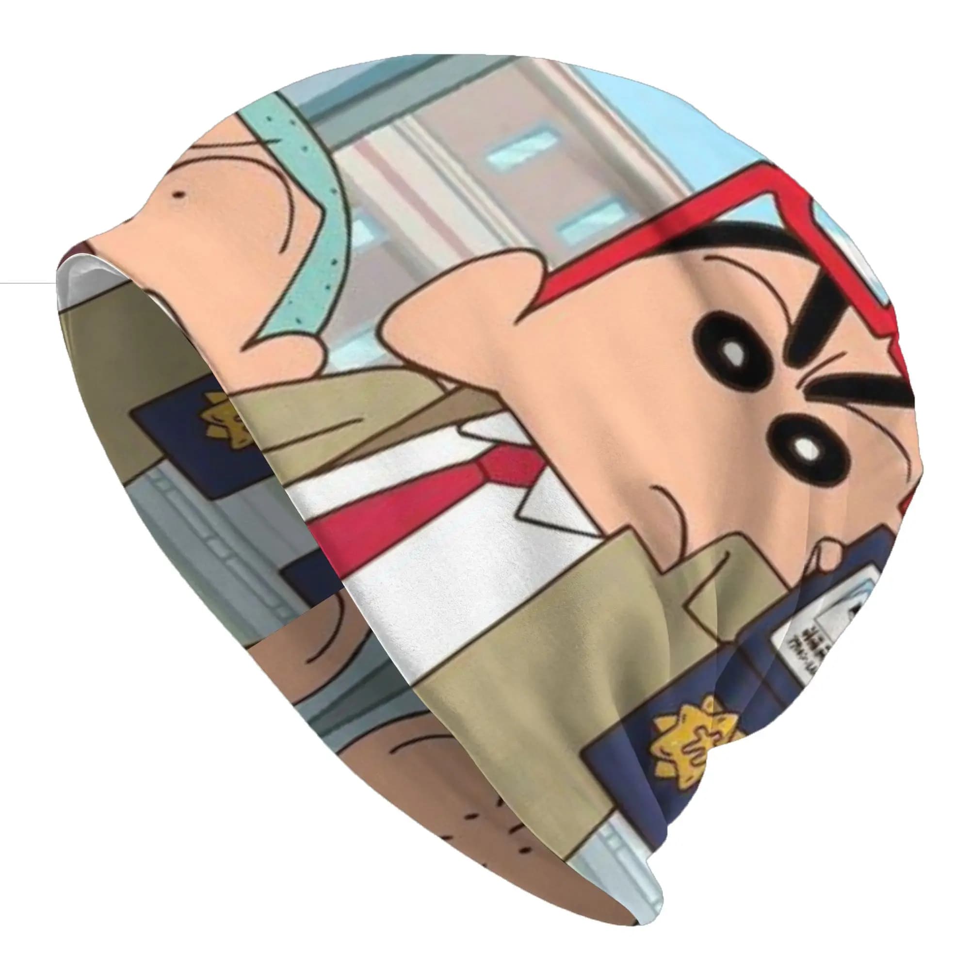 Cappelli Bonnet Crayon Shin-chan per Uomo e Donna, Cappello Sottile Naughty Shin Boy (36), Cappello Stile Street, Berretti Hip Hop, Cappelli Beanie