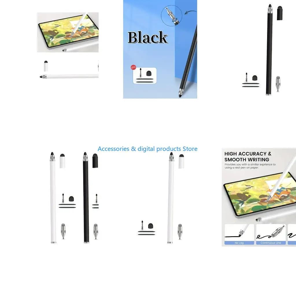 77JD Durability Metal Plastic Styluses Pen MultiDevice Support Smooth Writing Drawing