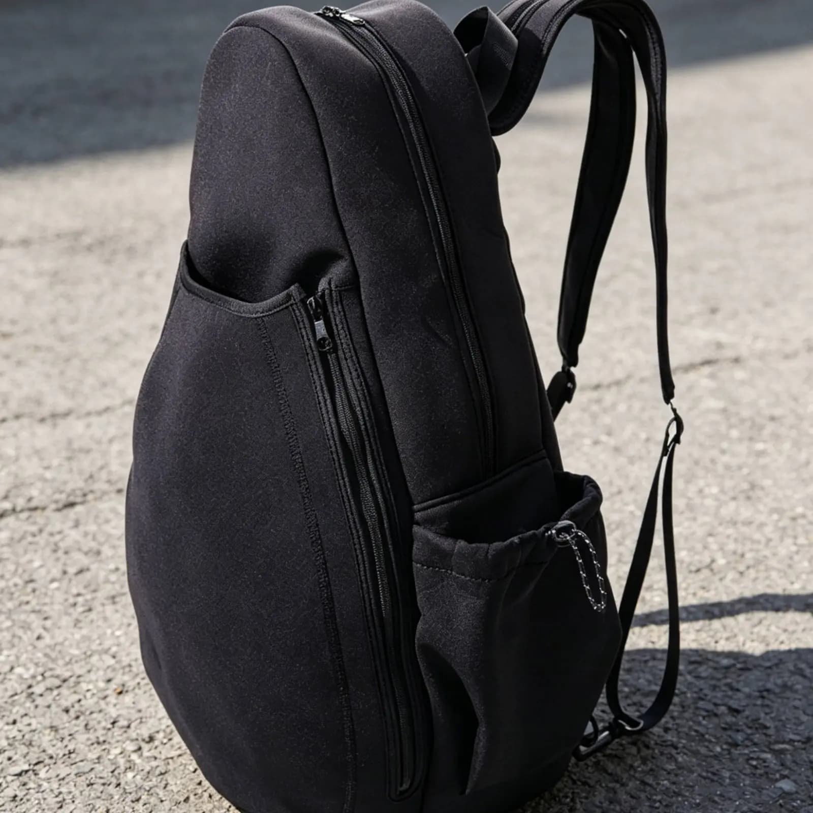 Badminton Bag Multi-Function Tennis Bag Sling Backpack Large Capacity Neoprene Material for Travel