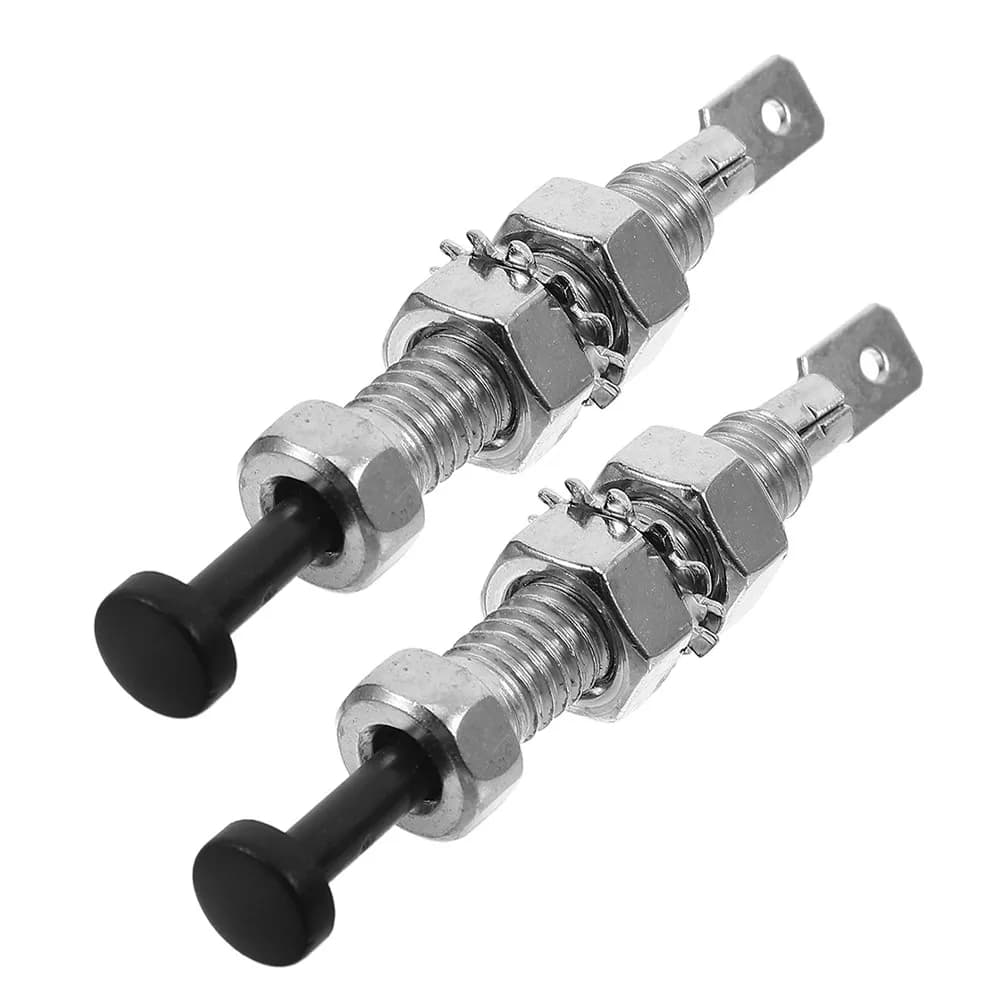 2Pcs Car Door Light Switch Universal Adjustable Auto Pin Lampshade Hood Alarm Vehicle Cabinet Sensor