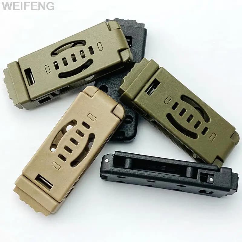 Tactical 1PCS Kydex Tek Lok Belt Loops Belt Waist Clip K Sheath Scabbard Kit for Knift Sheath Holster Gun Holster DIY Clip