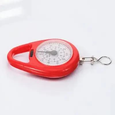 Mini Small Spring Scale Portable Luggage Fishing Hanging Weighing Travel Handheld Weight Scale Spring Scales Hanging Scales