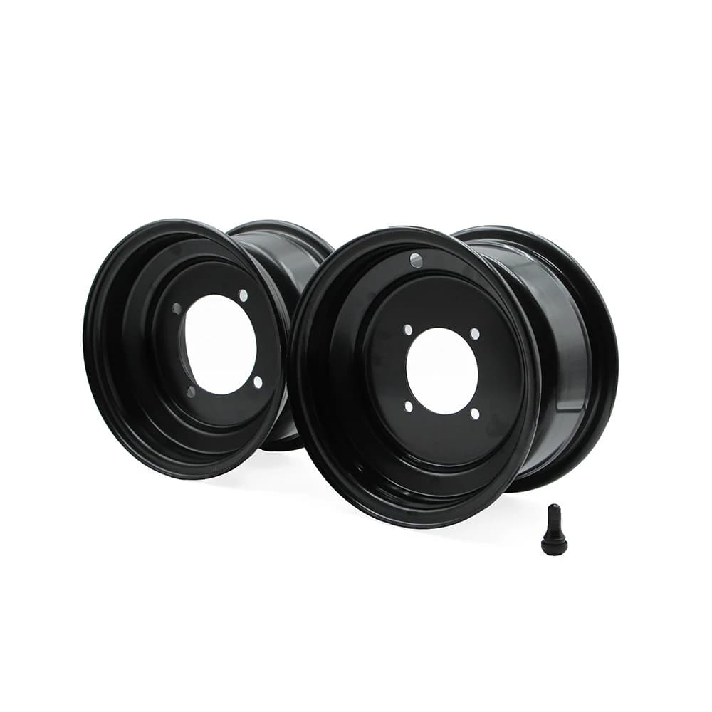 Cerchione del mozzo ruota anteriore in lega da 8 pollici a 4 fori adatto per la maggior parte dei pneumatici 125cc-250cc ATV Go Kart UTV Buggy Quad Dirt Bike 19x7-8 18x9.5-8