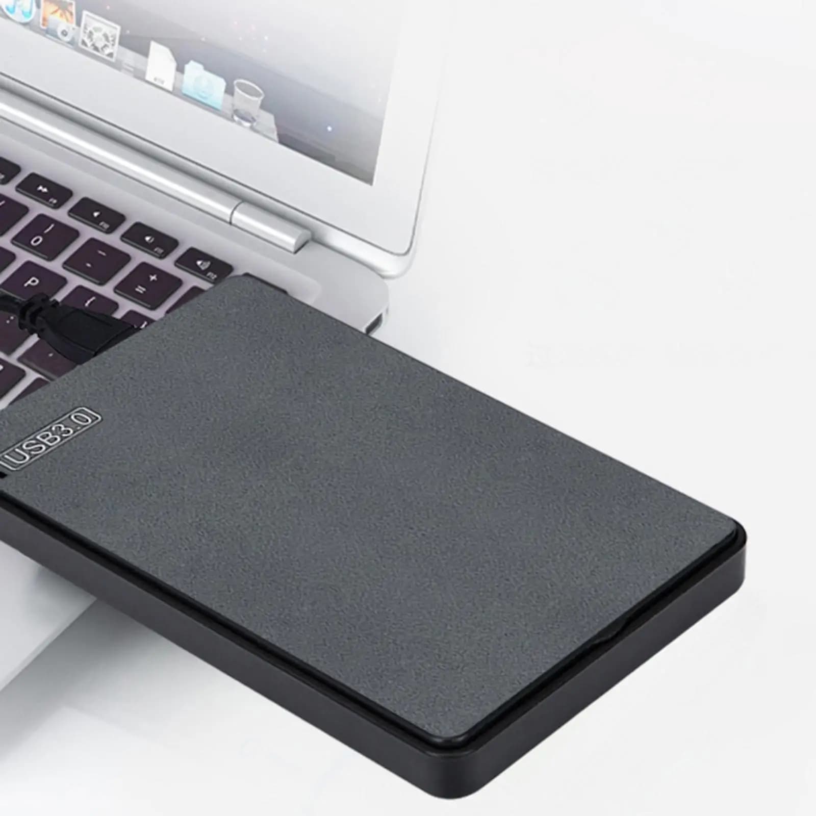 Box esterno portatile per hard disk da 2,5 pollici per Windows, massimo 6 TB, con cavi USB, custodia per HDD da 2,5 pollici, SSD, HDD, laptop, PC, 5 Gbps