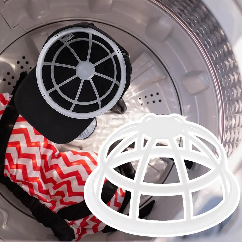 Hat Protector Racks Baseball Hat Washer Laundry Supplies Children Wash Caps Hat Cleaning Protector Caps Storage Rack Hat Cleaner
