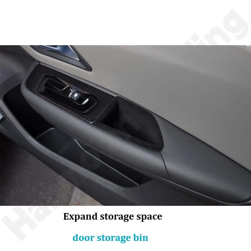 Per Citroen C5-X 2021 2022 ~ 2025 Scatola portaoggetti per portiera auto/scatola portaoggetti bracciolo/maniglia decorazione interna/accessori di modifica
