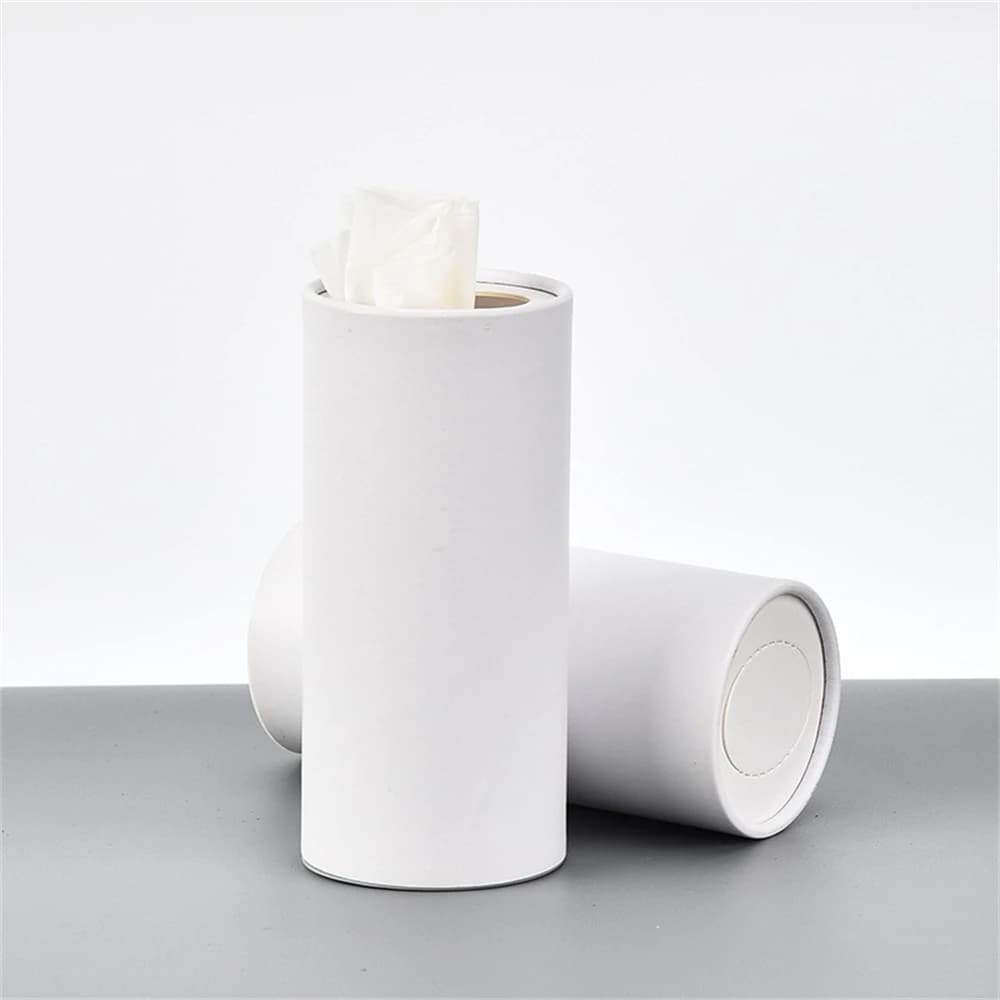 1pc 16cm Cylindrical Tissue Box Car Tissue Box,Creative Roll Paper Draw Paper Storage Box Also Suitable for Kitchen Living Room
