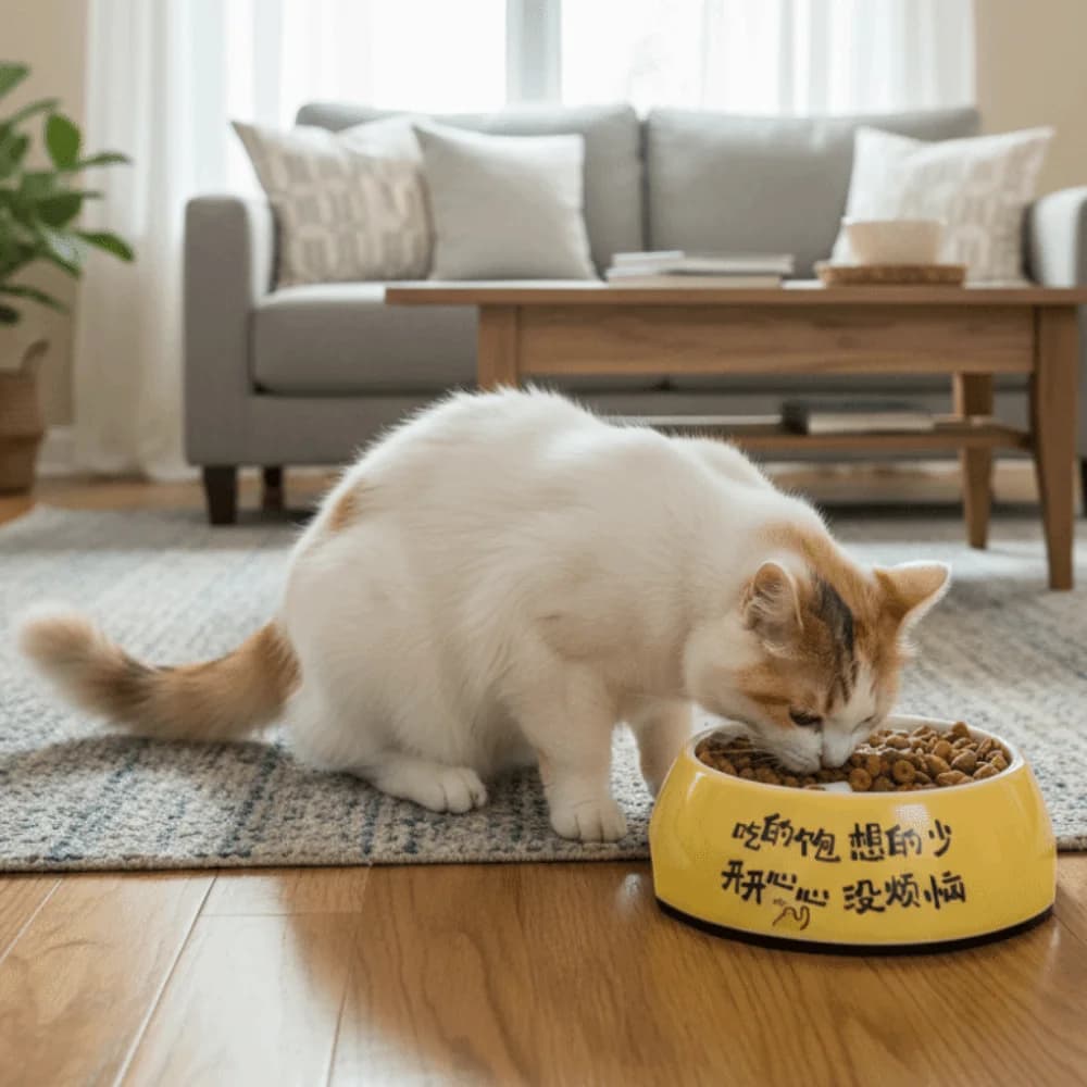Ciotola per Animali Domestici di Grande Diametro con Base Antiscivolo, Previene il Rovesciamento, Mangiatoia per Cani, Previene il Soffocamento, Imitazione Porcellana