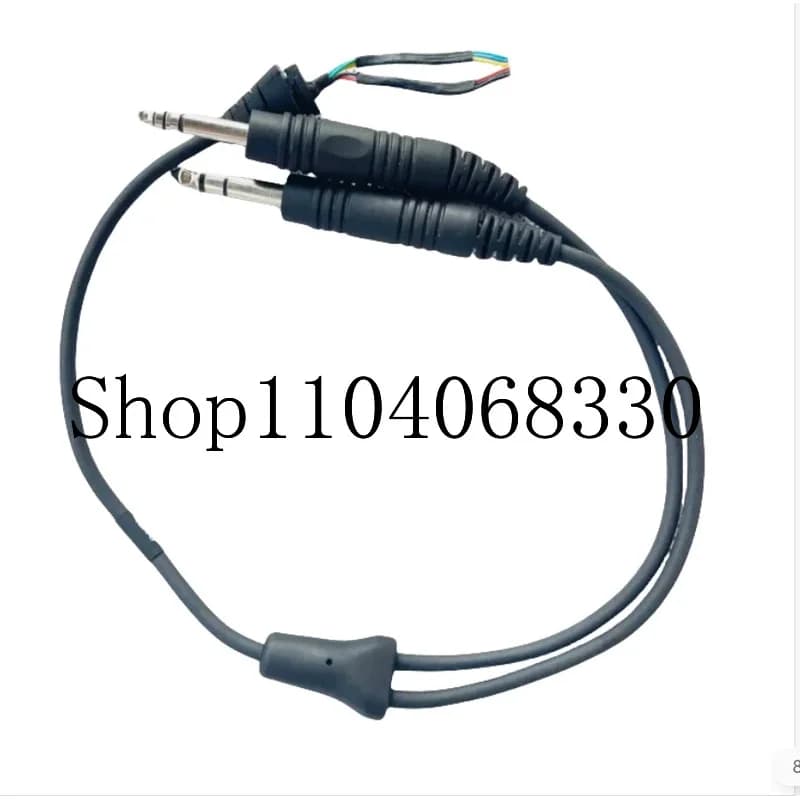 Cavo a doppia spina per cuffie aeronautiche Bose A20 stereo 6,3 mm 5,2 mm