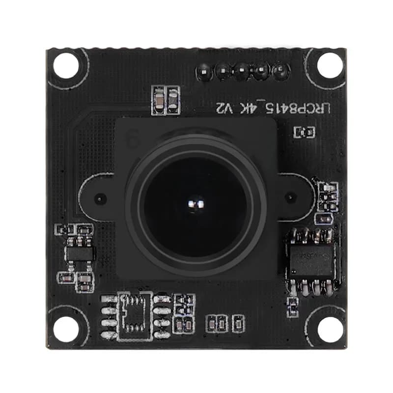 New USB Webcam Plug & Play 8MP IMX415 32x32mm 4mm 90 Degrees UVC 4K Mini HD Module Industrial Camera for Artificial Vision