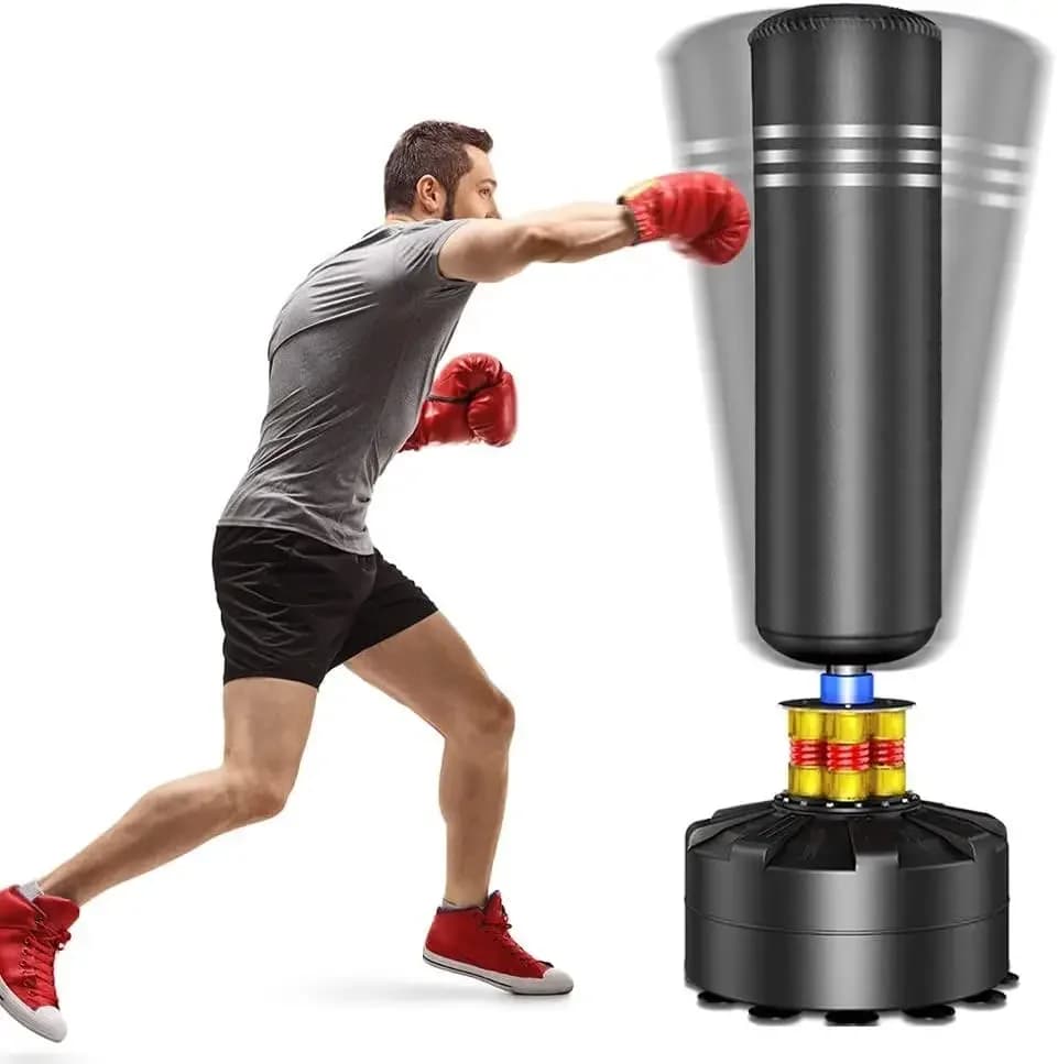 Sacco da Boxe Autoportante da 6 Piedi | Sacco da Boxe per Casa e Palestra, Outlet di Fabbrica, Miglior Sacco da Boxe