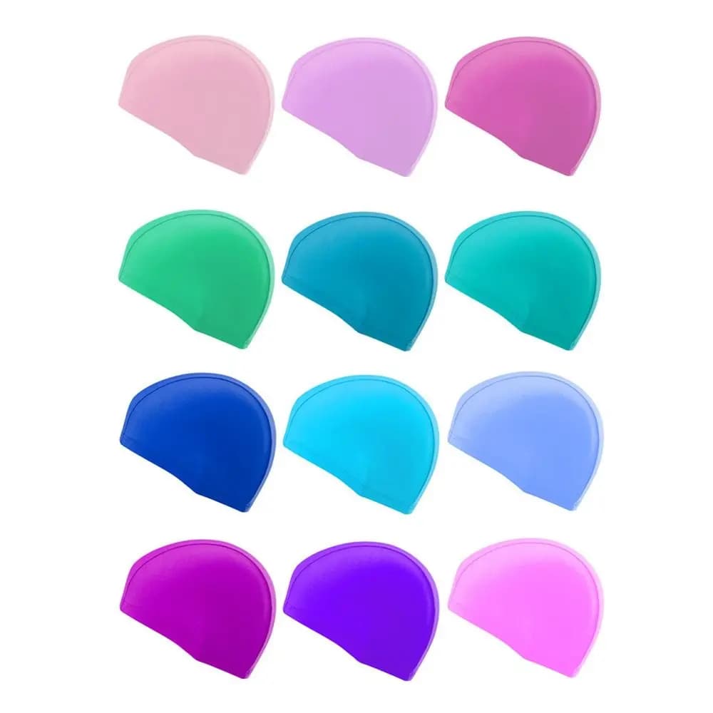 Fast Drying Swimwear 2024, Elastic with Flowers, Bathroom Hat for Long Hair, Sporty Turban