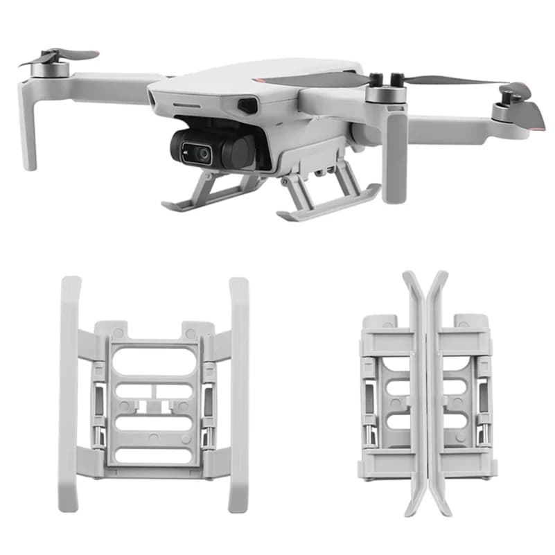 Landing Gear for Mini 4K/Mini 2/Mavic Mini/SE Height Extended Leg Protector Quick Release Feet Drone Accessories Foldable Design
