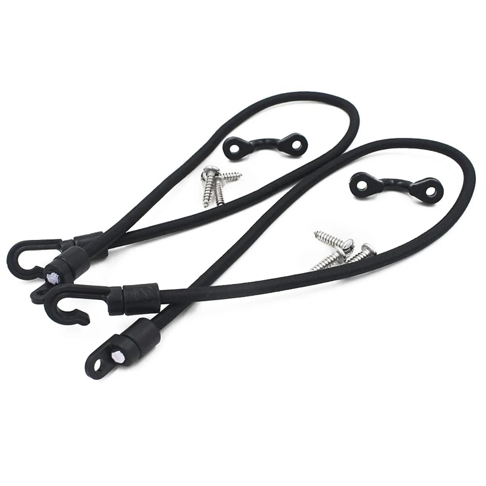 Saver Holder Portable Elastic Rope Hook Fixing Buckle Set Adjustable Deck Mount Connector Canoe Kayak Marine Accessories