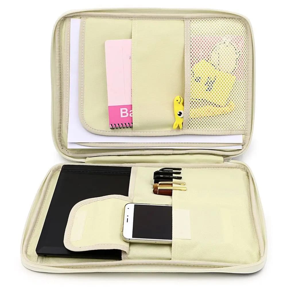 High Quality Zipped File Organizer Portfolio Document Bag Conference Package Conference Folder