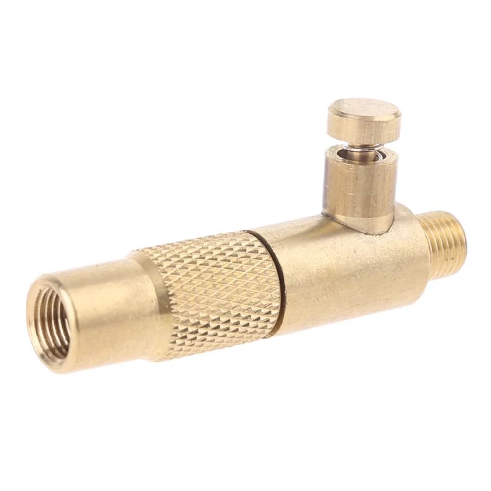 Connettore per valvola gonfiabile pneumatici auto in ottone, adattatore a clip per pompa, attacco per sgonfiaggio pneumatici, clip per pompa ad aria per gonfiatore