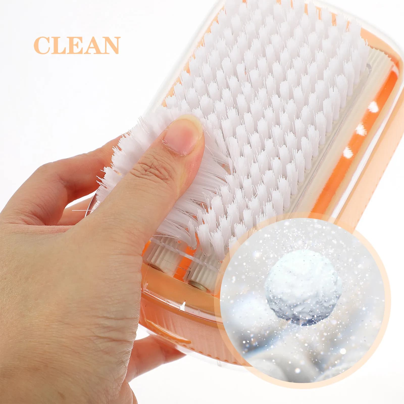 Portasapone a Rullo con Spazzola, in Materiale PP ABS, Antiscivolo, con Drenaggio, Contenitore per Sapone da Viaggio e Bagno