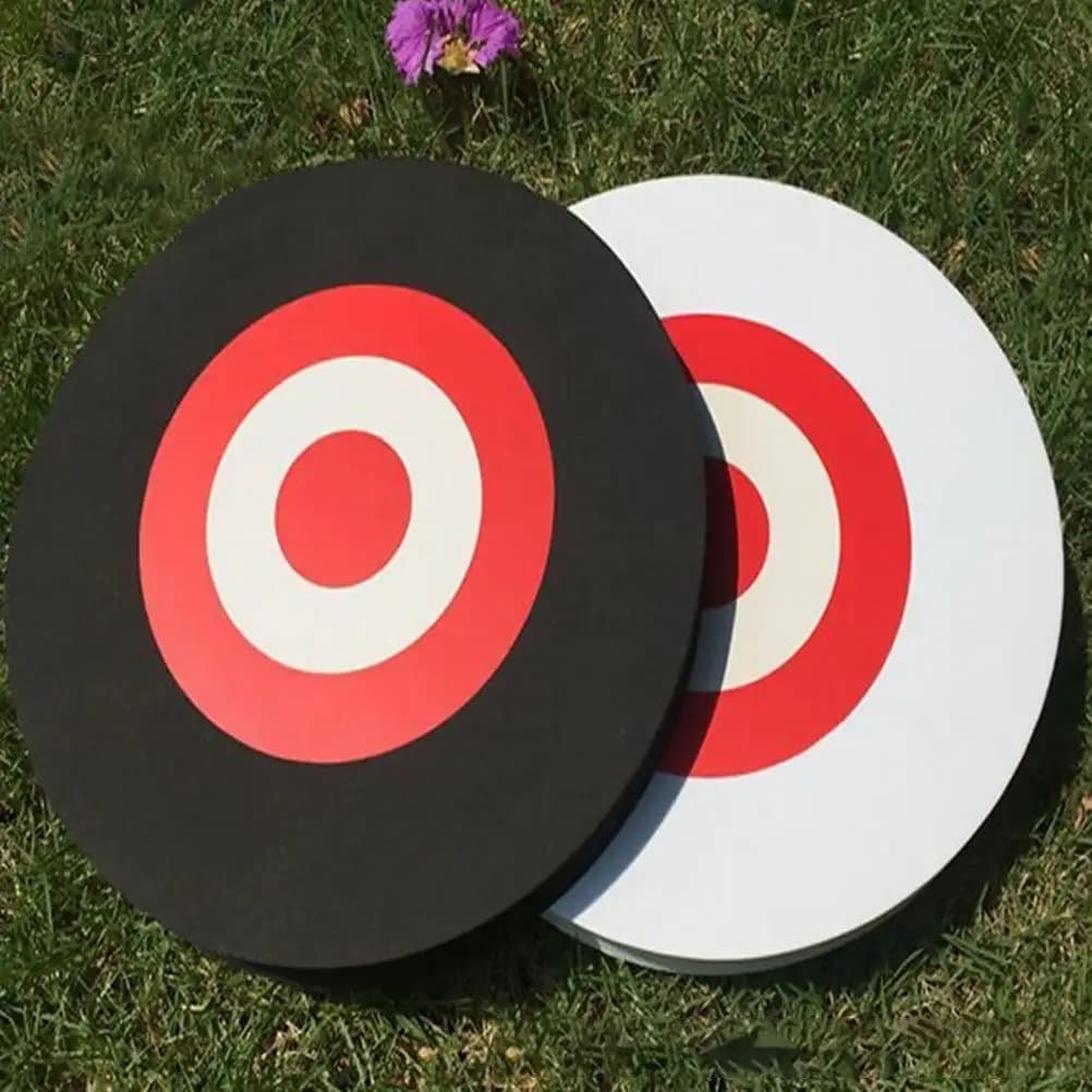 Bersaglio per Arco in EVA a 4 Anelli, Impermeabile, Portatile, Resistente all'Usura, Riutilizzabile, Accessorio per Allenamento all'Aperto
