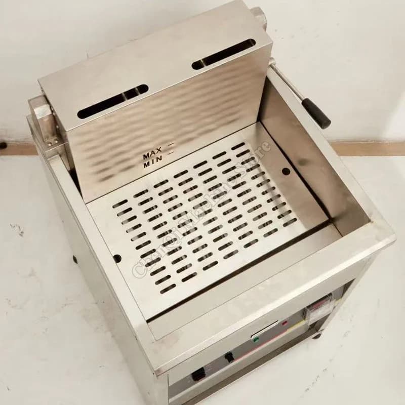 Large Capacity Single Cylinder Frying Machine Electric Large Capacity 30L Single Cylinder Frying Machine