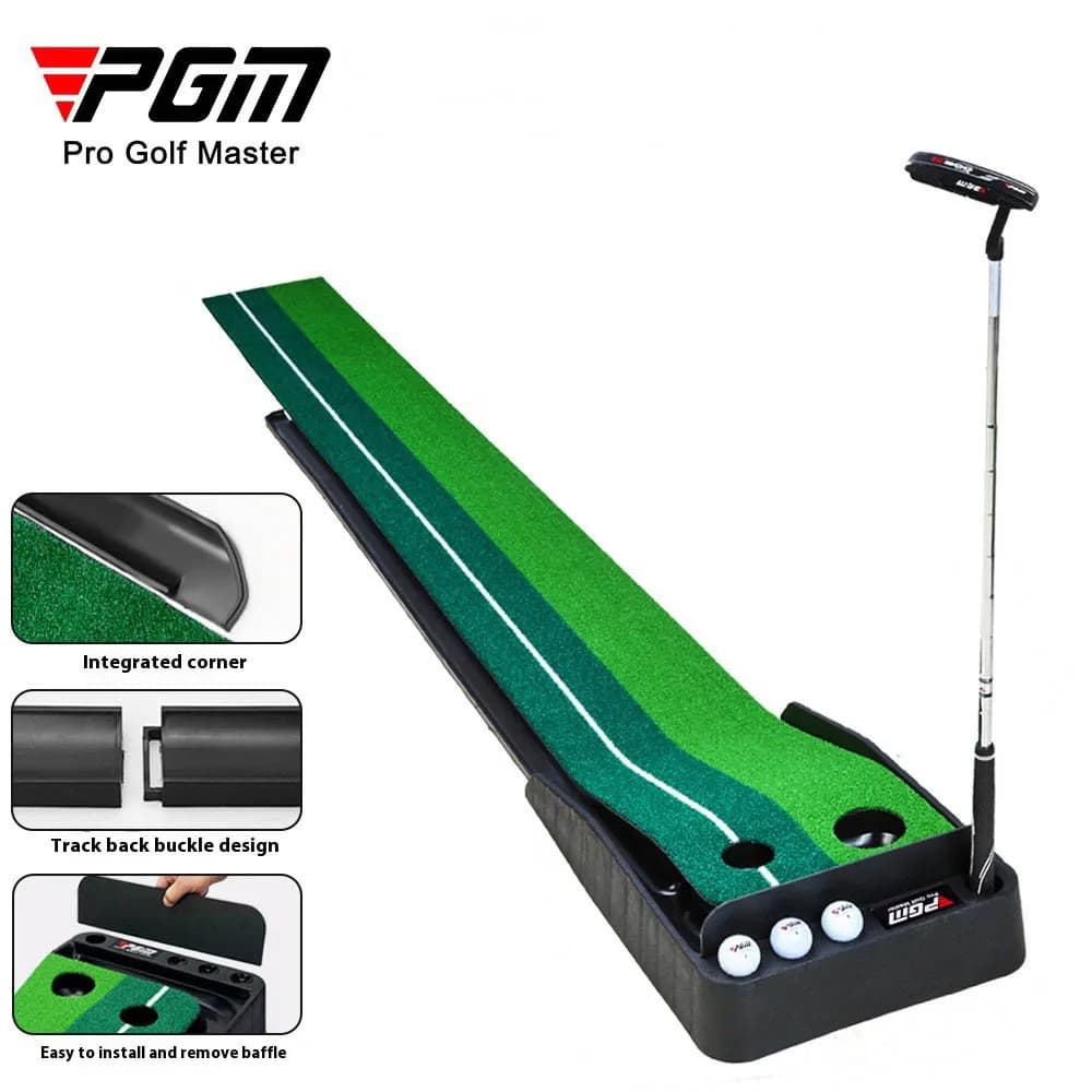 PGM TL004 2.5m/3m Golf Practice Equipment Indoor Putter Golf Practice Equipment Rubber Bottom Putter Golf Equipment