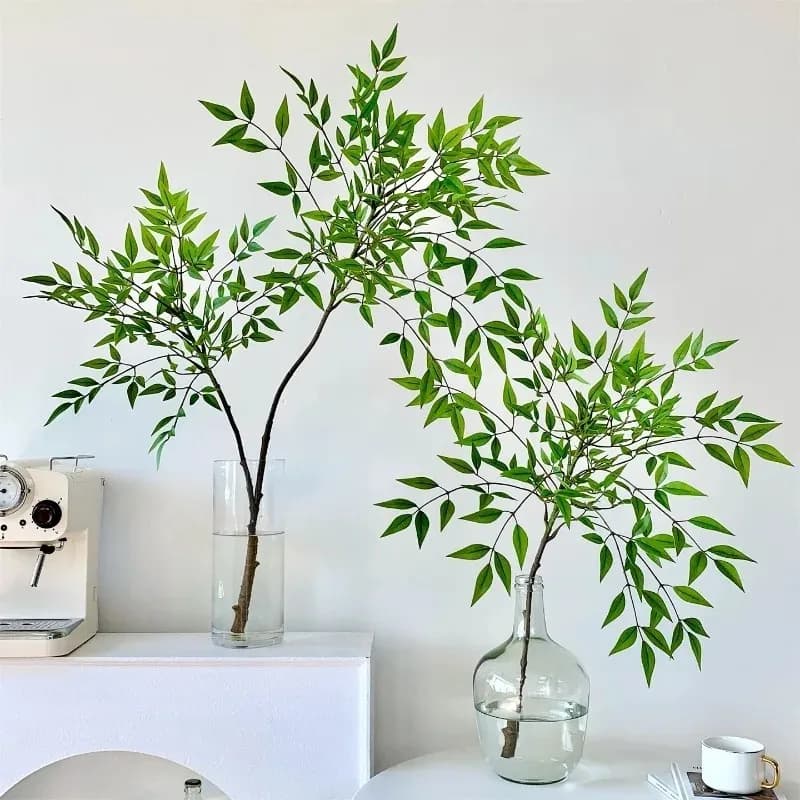 Indoor Artificial Nandina Domestica Plant Decoration Bionic Simulated Arrangement for Living Room Decorative Landscaping