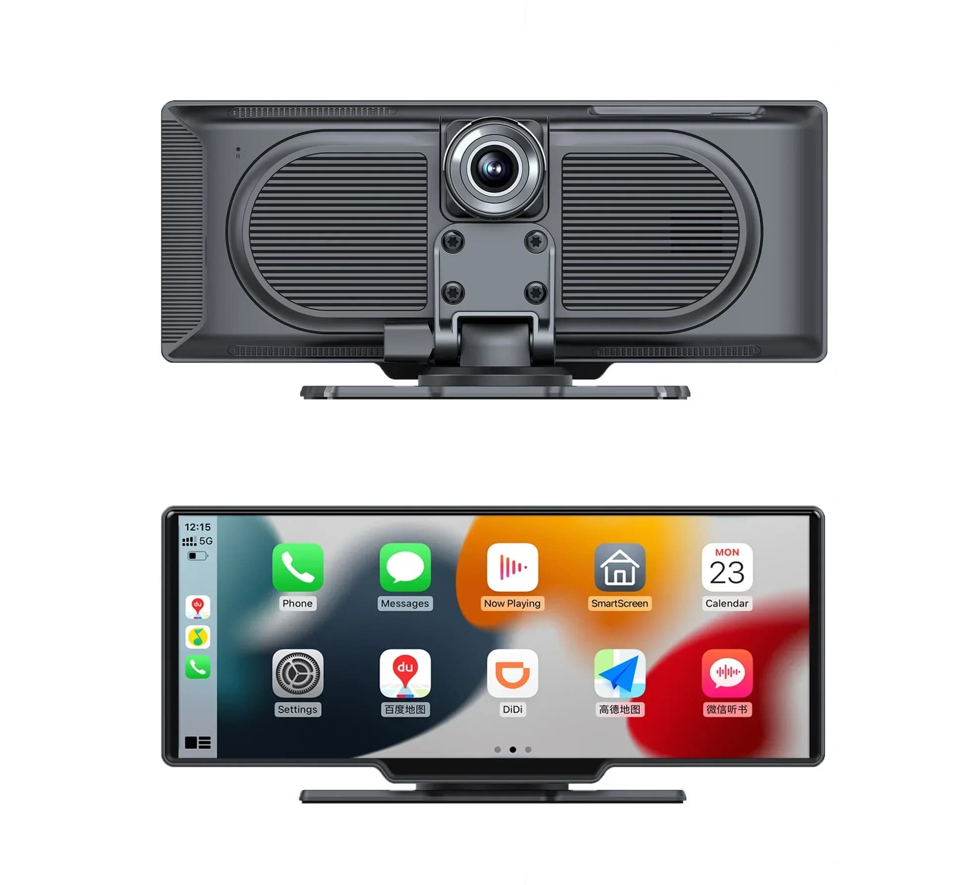 Nuovo Dual BT Stereo Android Auto Autoradio 10.26 pollici Wireless Carplay Car Play Dashcam Sistema Audio DVD Lettore MP5