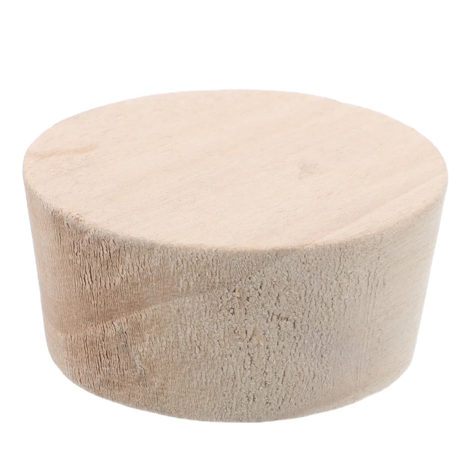 Tappo per Bottiglia in Legno di Quercia Affusolato Premium per Whisky e Brandy, Chiusura Sicura, Bordo Liscio e Lucido, Elegante