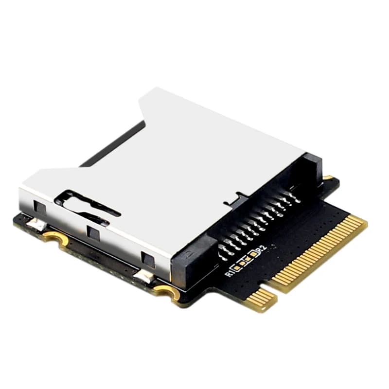 Lettore Scheda riser SSD ad alta velocità Adattatore CFExpress da tipo A a M.2 NVME per PC M-Key M2 PCIE 3.0/4.0 X1 a CF Express Scheda tipo A