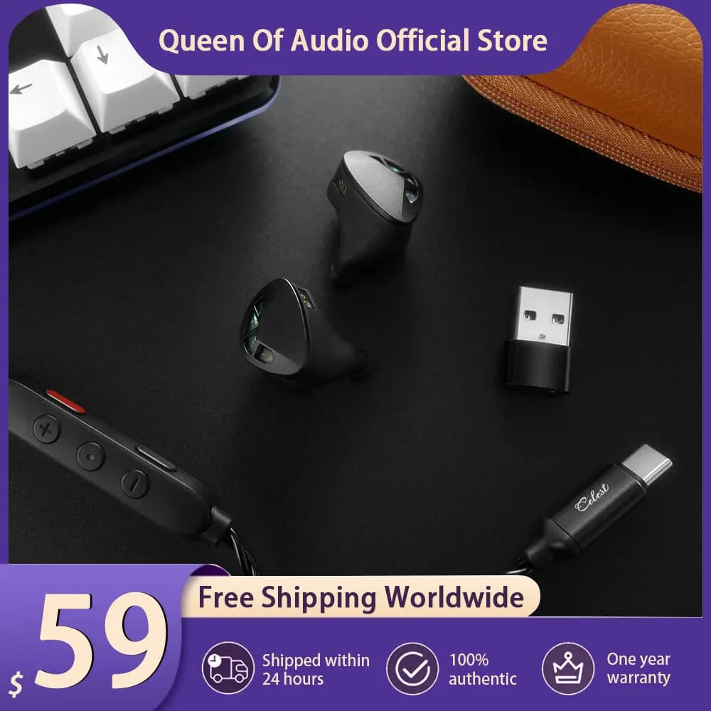 Nuove cuffie Kinera Celest Sol 1DD+1BC con doppio microfono e cancellazione del rumore per gaming e eSports, con cavo.