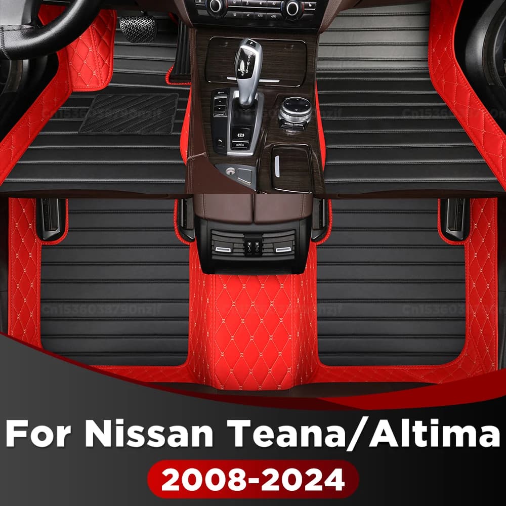 Per Nissan Teana/Altima 2008-2024 2023 2022 2021 Personalizzato Auto Tappetino Automobile Tappeto Copertura Accessori Interni di Protezione