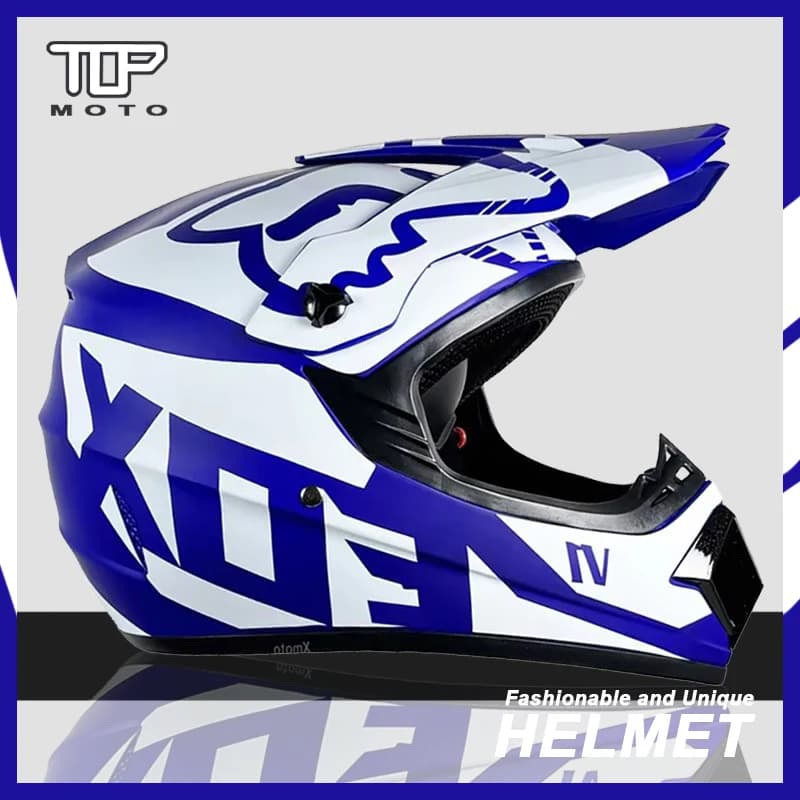 DOT certified integral helmet - unisex for motocross MTB Downhill and extreme sports
