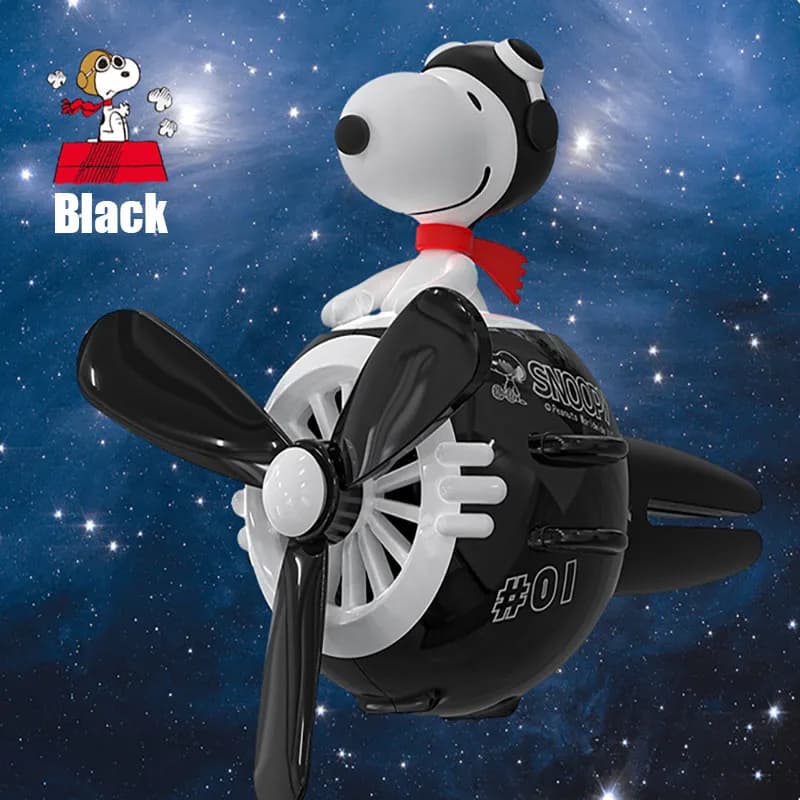 Snoopy Car Deodorant Cool Pilot Elica Fan Interior Car Grill Snoopy Decoration Aromatherapy Perfume Gift Christmas Gift