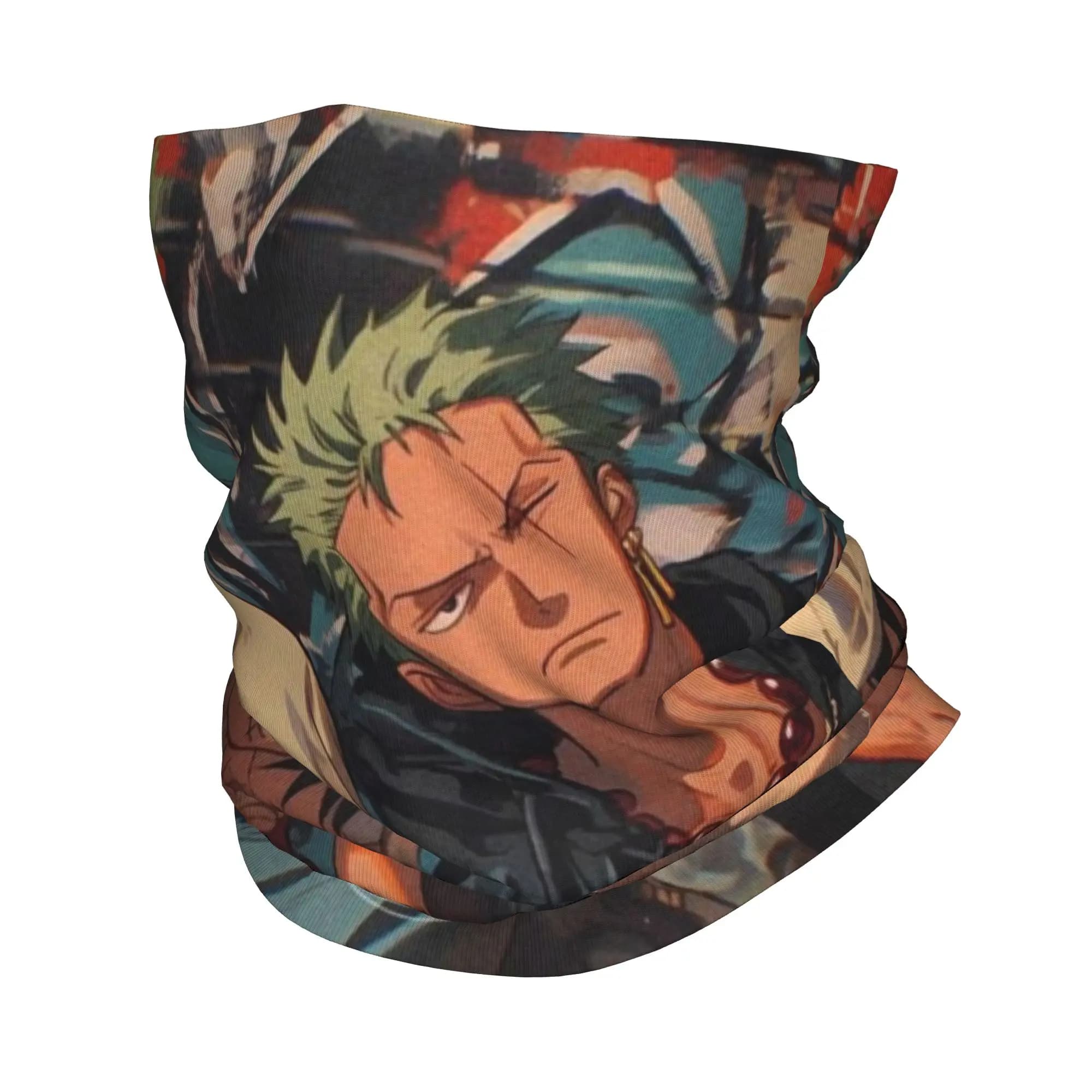 Bandana Anime Pirata Re dei Pirati, Maschera Multifunzione One Piece, Sciarpa Antivento per Adulti