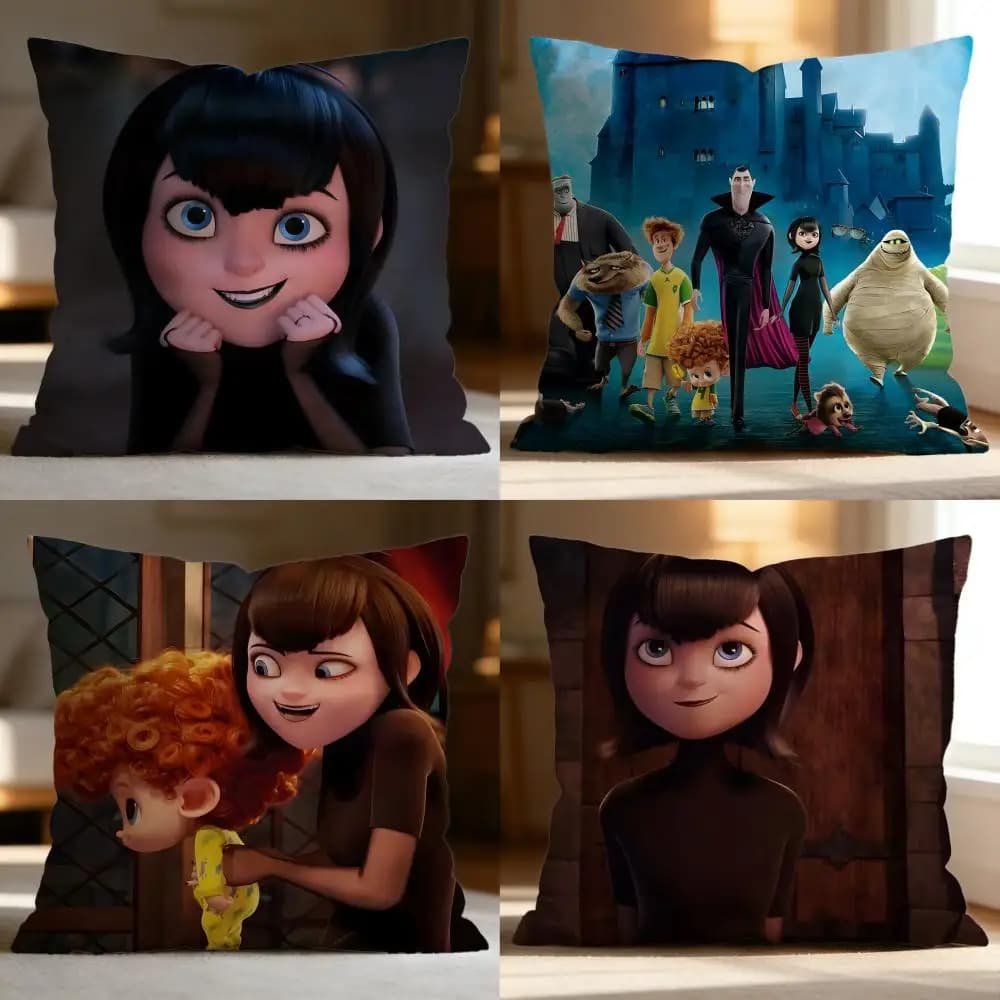 Fodera per cuscino Fashion Hotel Transylvania, morbida e lavabile, multiuso per divano, letto, viaggi e ufficio