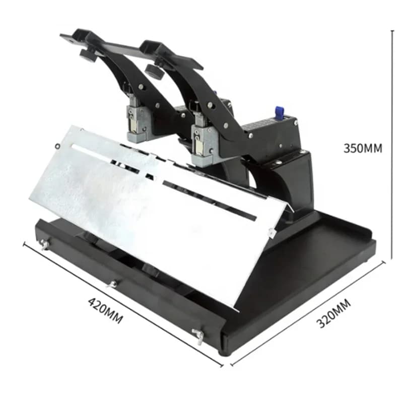 Cucitrice Manuale con Doppia Cucitura a Sella, Macchina Cucitrice da Tavolo Professionale, Strumento di Rilegatura Resistente per Ufficio e Scuola