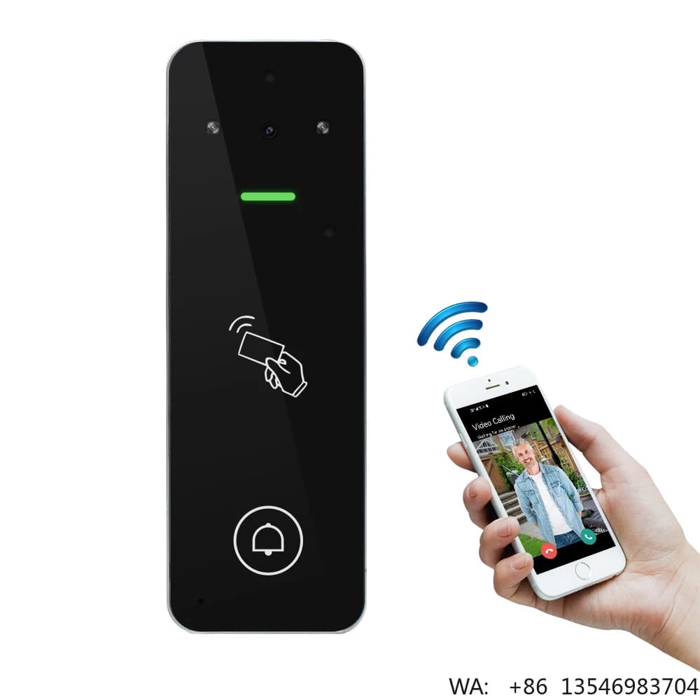Videocitofono WIFI Impermeabile Economico con Telecamera, Campanello Intelligente Tuya, Sistema di Controllo Accessi per Casa/Villa