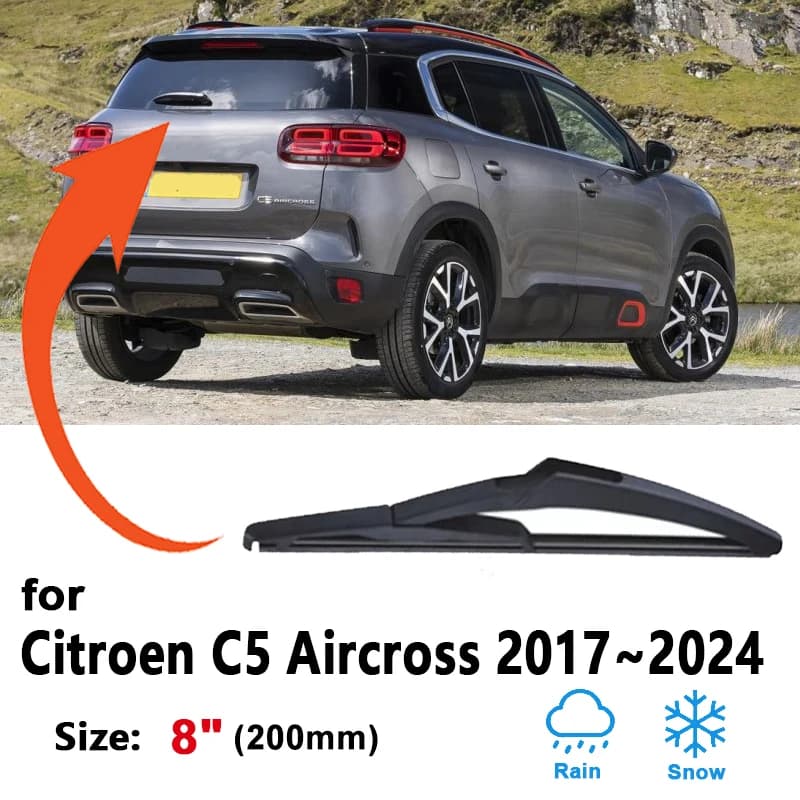 Auto Spazzola Tergicristallo Posteriore Per Citroen C5 Aircross 2017 ~ 2024 Accessori 2019 2020 2021 2022 2023 Auto Parabrezza Spazzole di Pulizia