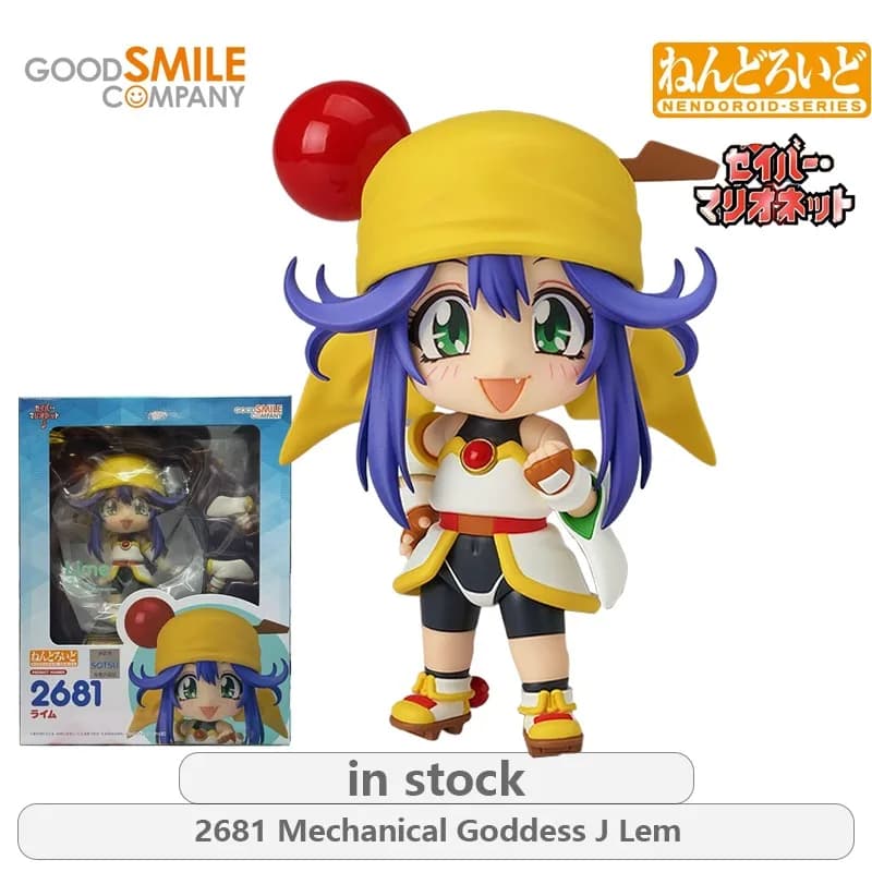 GSC Originale NENDOROID SERIE Marionette Saber J Serie 2681 Lem Anime Action Figure Giocattoli di Modello Modello Mobile Regali Per Ragazzi