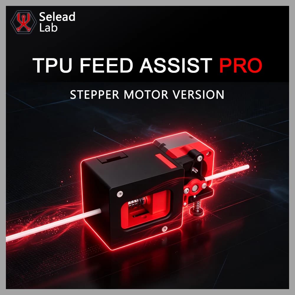 Seleadlab Stepper Motor Version TPU Filament Automatic Feeder Pro For Bambu Voron Printers 3D Printer Parts