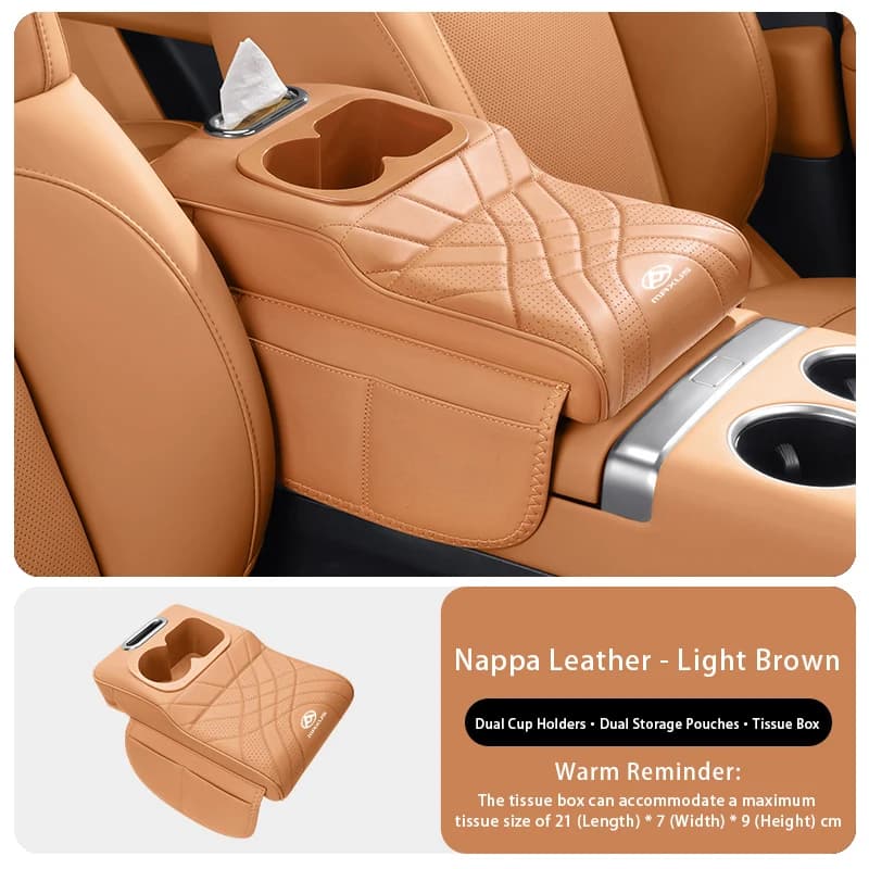 Cuscino per bracciolo della console centrale per auto ‌ MAXUS MIFA 7 MIFA 9 G70 G90 Portabicchieri Borsa per fazzoletti Bracciolo Copri cuscinetto rialzato