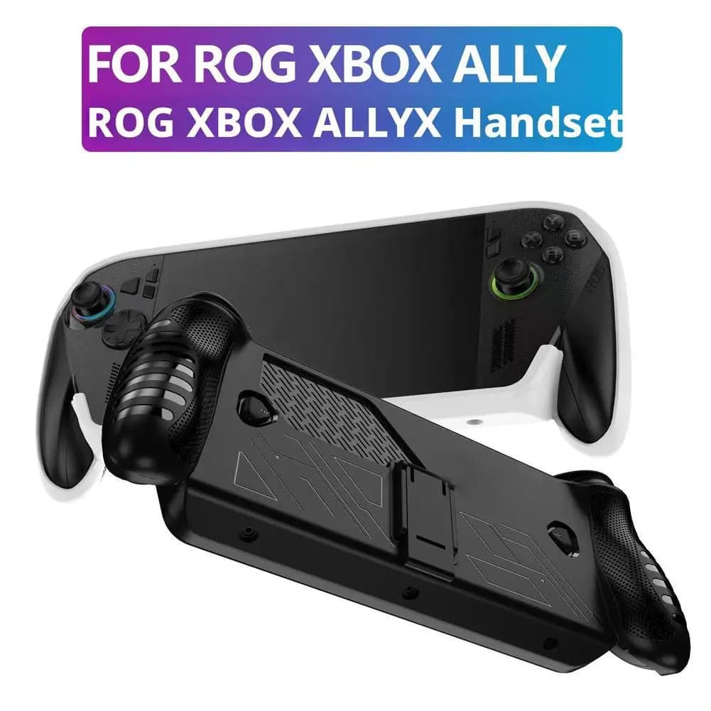 Custodia protettiva in TPU Rog per Xbox Ally X Custodia protettiva con staffa Custodia protettiva anticaduta Accessori per giochi portatili