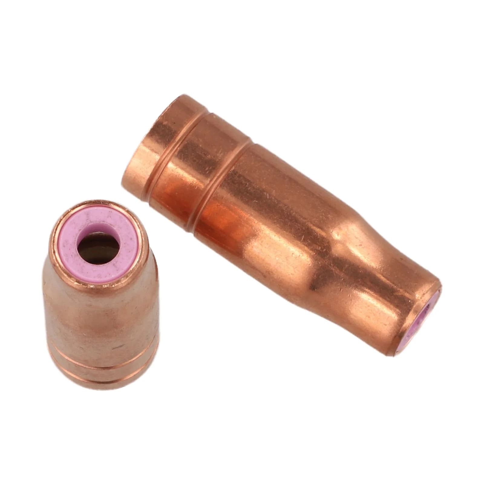 2 ugelli per saldatura per torcia MIG MAG tipo 14 15 15AK MB 15, ricambio in rame e ceramica per saldatura industriale