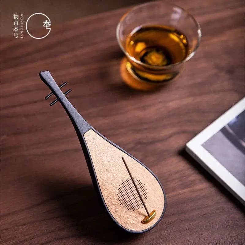 Benxi Zen noce legno massello musica incenso inserto pipa bluetooth audio merce regali in stile nazionale ornamenti per la casa