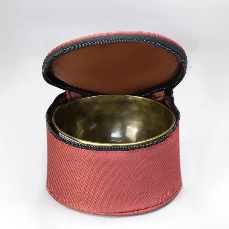 Nepalese Singing Bowl Bag Storage Carrying Crystal Bowl Case Portable Meditation Bowl Handheld Bags Instruments Accessories