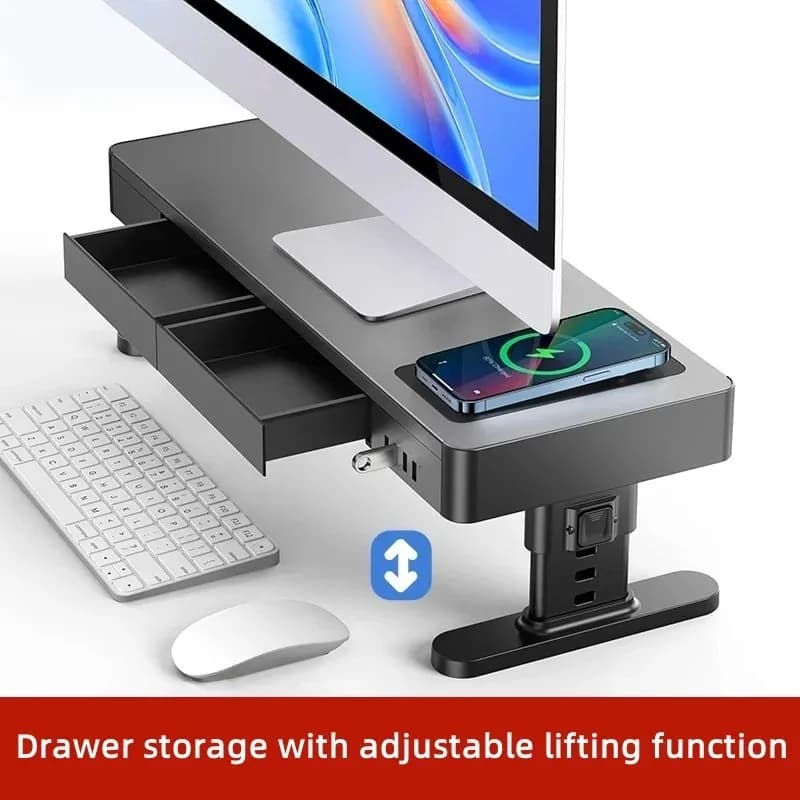 The Height-adjustable Display Stand Can Raise Office Desktops Laptops Workstations and Computer Screens Tablet Accessories