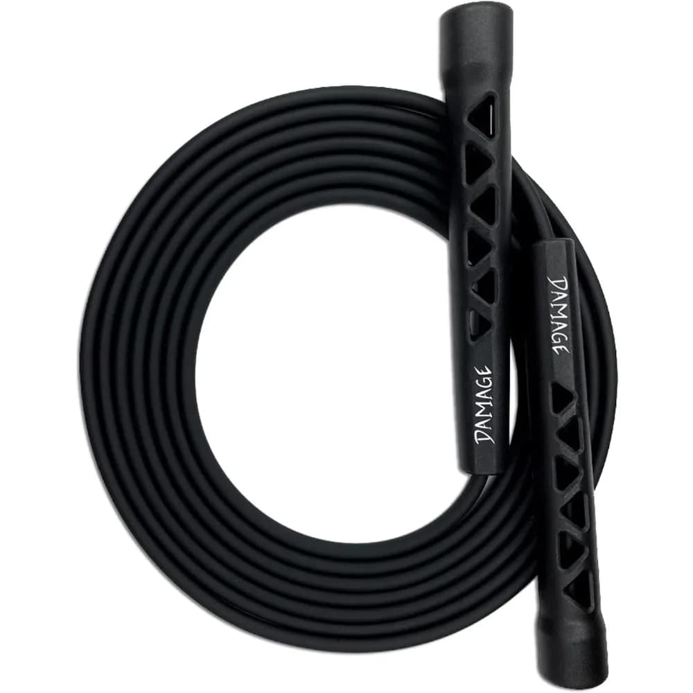 corda da boxe classica, corda per saltare in PVC leggero, corda per saltare, manici in plastica ABS ventilati antiscivolo e tangl rivestito opaco